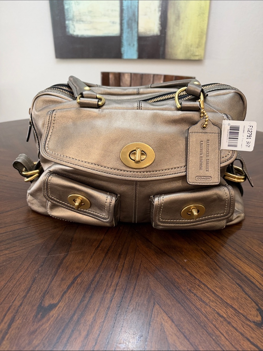 Coach Legacy Peyton Bleeker Street Limited Edition Bag